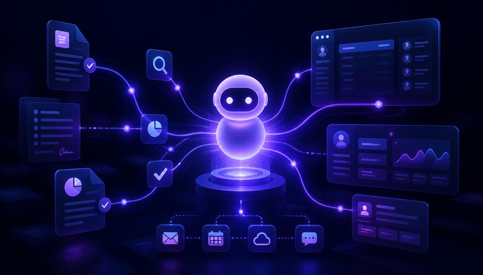 Agents IA en entreprise : automatiser les tâches chronophages pour libérer du temps et développer les ventes